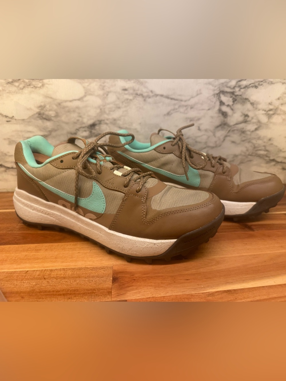 Nike Acg Lowcate Shoes 'Dark Driftwood' (Dx2256-200) Expeditedship
